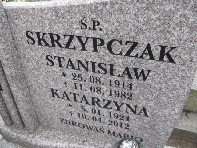 Katarzyna Skrzypczak 1924 Trzemeszno - Grobonet - Wyszukiwarka osób pochowanych