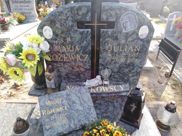 Julian Nowakowski 1955 Trzemeszno - Grobonet - Wyszukiwarka osób pochowanych