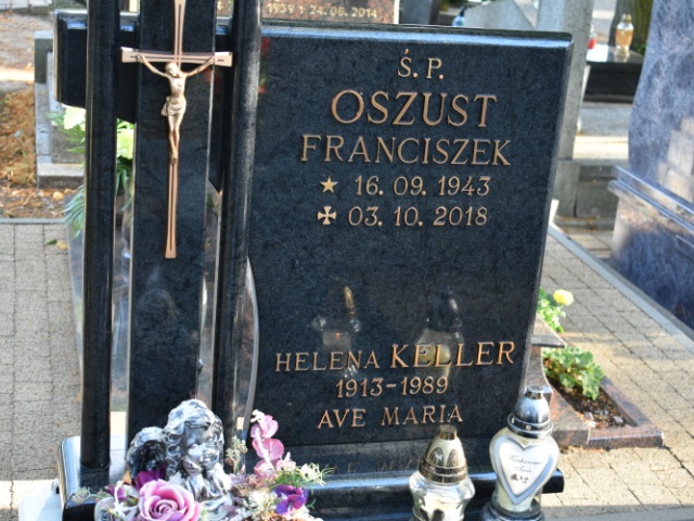 Grób Franciszek Oszust