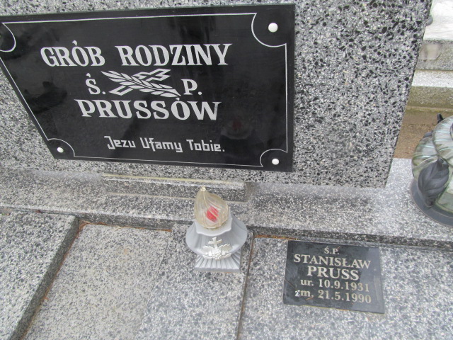 Stanisław Pruss 1931 Trzemeszno - Grobonet - Wyszukiwarka osób pochowanych