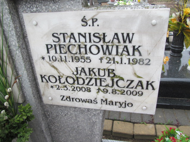 Jakub Kołodziejczak 2008 Trzemeszno - Grobonet - Wyszukiwarka osób pochowanych
