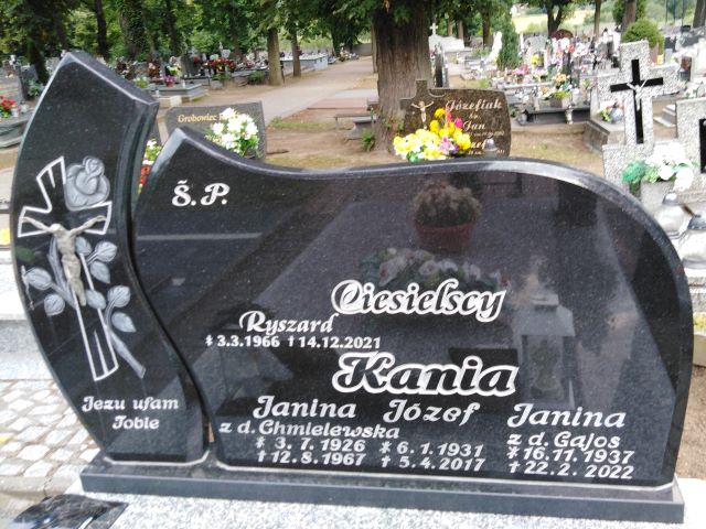 Janina Kania 1926 Trzemeszno - Grobonet - Wyszukiwarka osób pochowanych