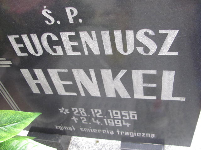 Eugeniusz Henkel 1956 Trzemeszno - Grobonet - Wyszukiwarka osób pochowanych