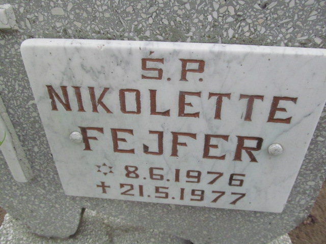 Nikolette Fejfer 1976 Trzemeszno - Grobonet - Wyszukiwarka osób pochowanych