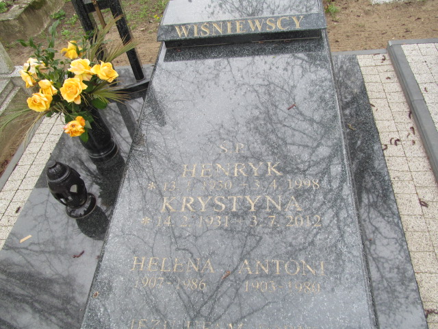 Grób Helena Wiśniewska