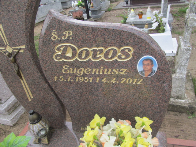 Eugeniusz Doros 1951 Trzemeszno - Grobonet - Wyszukiwarka osób pochowanych