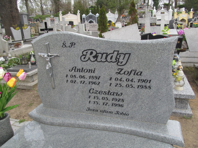 Czesław Rudy 1928 Trzemeszno - Grobonet - Wyszukiwarka osób pochowanych