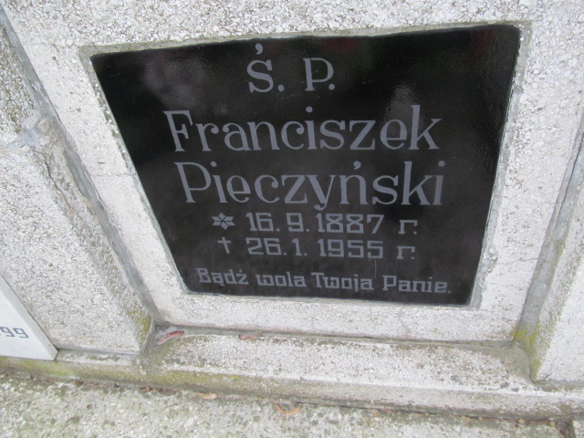 Mieczysław Pieczyński 1923 Trzemeszno - Grobonet - Wyszukiwarka osób pochowanych