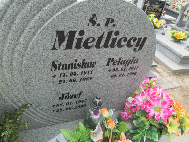 Pelagia Mietlicka 1911 Trzemeszno - Grobonet - Wyszukiwarka osób pochowanych