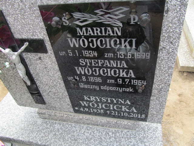 Marian Wójcicki 1934 Trzemeszno - Grobonet - Wyszukiwarka osób pochowanych