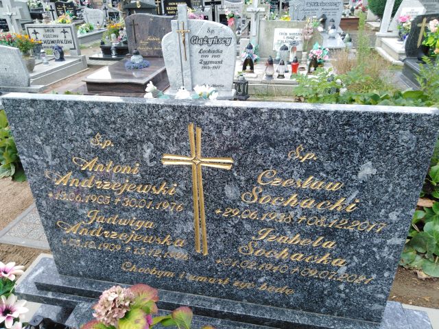 Jadwiga Andrzejewska 1909 Trzemeszno - Grobonet - Wyszukiwarka osób pochowanych