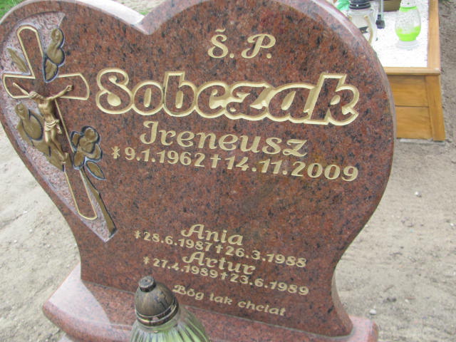 Ireneusz Sobczak 1962 Trzemeszno - Grobonet - Wyszukiwarka osób pochowanych