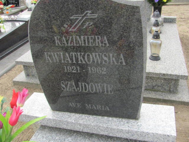 Kazimiera Kwiatkowska 1921 Trzemeszno - Grobonet - Wyszukiwarka osób pochowanych