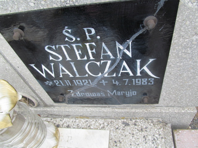 Stefan Walczak 1921 Trzemeszno - Grobonet - Wyszukiwarka osób pochowanych