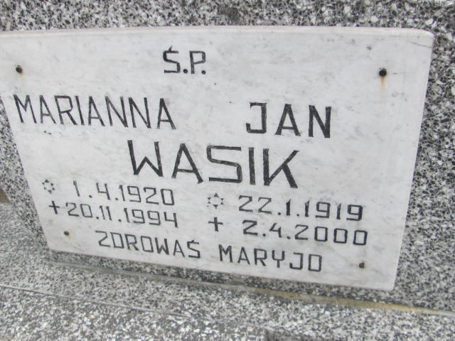 Jan Wąsik 1919 Trzemeszno - Grobonet - Wyszukiwarka osób pochowanych