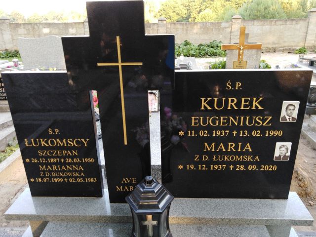 Maria Łukomska 1899 Trzemeszno - Grobonet - Wyszukiwarka osób pochowanych