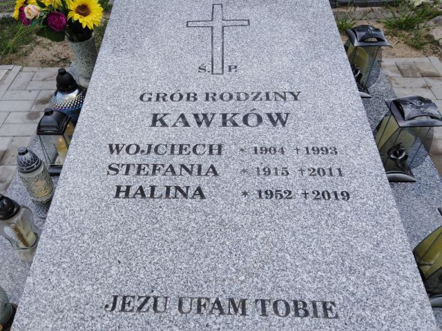 Halina Kawka 1952 Trzemeszno - Grobonet - Wyszukiwarka osób pochowanych