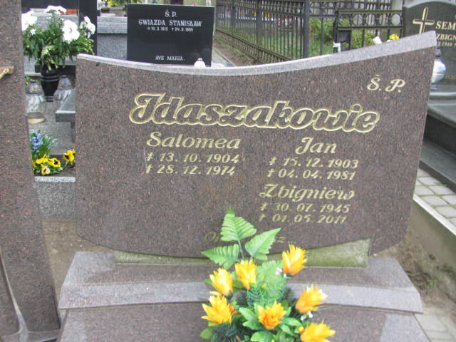 Jan Idaszak 1903 Trzemeszno - Grobonet - Wyszukiwarka osób pochowanych