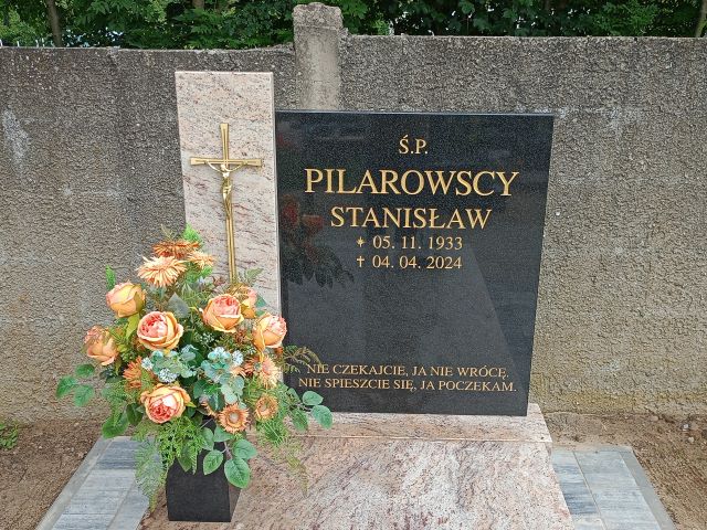 Stanisław Pilarowski 1933 Trzemeszno - Grobonet - Wyszukiwarka osób pochowanych